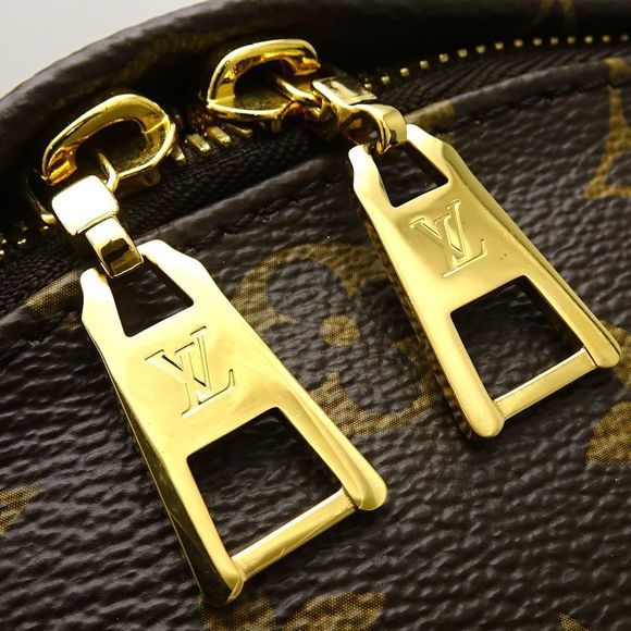 Louis Vuitton Monogram Palm Springs Backpack MM Brown Rucksack - Picture 7 of 8